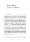Research paper thumbnail of The Old Aramaic and Biblical Curses