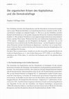 Research paper thumbnail of Stephen Gill/Ingar Solty: Die organischen Krisen des Kapitalismus und die Demokratiefrage [The Organic Crises of Capitalism and the Question of Democracy]