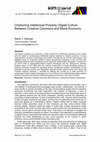 Research paper thumbnail of Chiptuning Intellectual Property: Digital Culture Between Creative Commons and Moral Economy