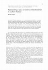 Research paper thumbnail of Appropriating a space for violence: State Buddhism in southern Thailand