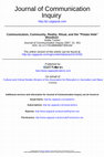 Research paper thumbnail of “Communication, Community, Reality, Ritual, and the ‘Potato Hole’ Woodson”