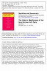 Research paper thumbnail of The Historic Significance of the New German Left Party