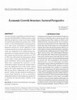 Research paper thumbnail of Economic Growth Structure: Sectoral Perspective