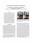 Research paper thumbnail of Learning Collaborative Impedance-based Robot Behaviors