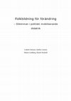 Research paper thumbnail of Folkbildning för förändring: Dilemman i politiskt mobiliserande didaktik