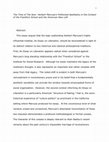Research paper thumbnail of The Time of The Now: Herbert Marcuse’s Politicized Aesthetics in the Context of the Frankfurt School and the American New Left