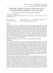 Research paper thumbnail of Demographic Variables of University Teachers and Usage of Electronic Information Resources: A Case in Sri Lanka
