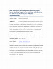 Research paper thumbnail of How Effective is the Indonesia External Public Sector Auditing Reports Before and After the Audit Reform for Enhancing the Performance of Public Administration