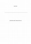 Research paper thumbnail of I: The Meaning of the First Person Term (Oxford: Clarendon Press, 2006