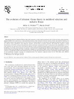 PDF) Duality Of Stochasticity And Natural Selection Shape The