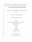 Research paper thumbnail of Lexical variation and change in British Sign Language