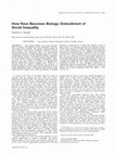 Research paper thumbnail of How Race Becomes Biology: Embodiment of Social Inequality