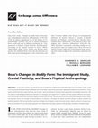 Research paper thumbnail of Boas’s Changes in Bodily Form: The Immigrant Study, Cranial Plasticity, and Boas’s Physical Anthropolog