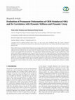 Research paper thumbnail of Evaluation of permanent deformation of CRM-reinforced SMA and its correlation with dynamic stiffness and dynamic creep