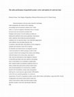 Research paper thumbnail of The safety performance of guardrail systems: review and analysis of crash tests data