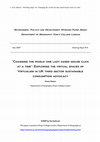 Research paper thumbnail of Changing the world one lazy-assed mouse click at a time: Exploring the virtual spaces of Virtualism in UK third sector sustainable consumption advocacy
