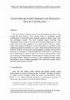Research paper thumbnail of Cross-disciplinary Insights on Regional Dialect Levelling