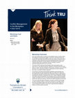 Research paper thumbnail of Engagement/Book -- Conflict/Crisis info based on book in publication (title pending) 