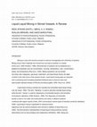 Research paper thumbnail of Liquid-Liquid Mixing in Stirred Vessels: A Review