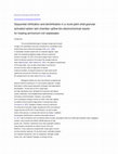 Research paper thumbnail of Sequential nitrification and denitrification in a novel palm shell granular activated carbon twin-chamber upflow bio-electrochemical reactor for treating ammonium-rich wastewater