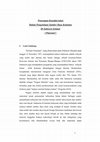 Research paper thumbnail of Penerapan Kearifan lokal  Dalam Pengelolaan Sumber Daya Kelautan Di Sulawesi Selatan (‘Patorani’)