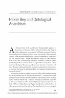 PDF) Hakim Bey and Ontological Anarchism