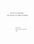 PDF) Measures of Positive Psychology: Development and Validation
