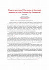 PDF) Renato Oniga, Latin: A Linguistic Introduction. Edited and