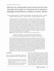 Research paper thumbnail of Inferencia de multimodelos para la selección del mejor  descriptor de la edad y el crecimiento de Occidentarius  platypogon (Ictaluriformes: Ariidae) en Oaxaca, México