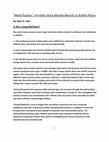 Research paper thumbnail of “Modi-fication” of Indian Stock Market-Bearish to Bullish Phase 