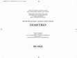 Research paper thumbnail of Drammaturgia Musicale Veneta 17 Demetrio