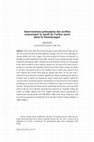Research paper thumbnail of Interventions présumées des scribes concernant le motif de l’arbre sacré dans le Pentateuque