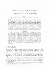 Research paper thumbnail of A interpretação dos prossintagmas