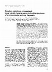 Research paper thumbnail of Simulium metallicum cytospecies E larval habitat characterization in the Altamira focus of onchocerciasis, northern Venezuela