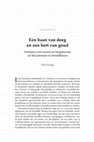 Research paper thumbnail of DETIGE (2013) Een haan van deeg en een hert van goud