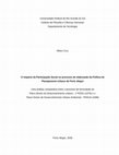 Research paper thumbnail of O impacto da Participação Social no processo de elaboração da Política de Planejamento Urbano de Porto Alegre