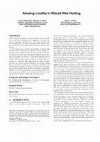PDF) WEB SECURITY A WhiteHat Perspective