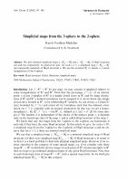 Research paper thumbnail of Simplicial maps from the 3-sphere to the 2-sphere
