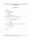 Research paper thumbnail of The North Carolina Anti-Same-Sex Marriage Amendment: Whose Existing Law Will Matter?