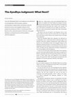 Research paper thumbnail of The Ayodhya Judgment: What Next?