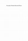 Research paper thumbnail of Introduction EVERYDAY FEMINIST RESEARCH PRAXIS. Doing Gender in the Netherlands