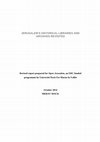 Research paper thumbnail of Jerusalem's Historical Libraries and Archives  