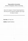 Research paper thumbnail of Beyond the Impasse in Climate Change Negotiations: Narrowing the EU’s Aspiration-Capability Gap through the Regime Complex