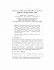 Research paper thumbnail of Relaxation of the Optimal Search Path Problem with the Cop and Robber Game
