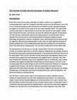 Research paper thumbnail of The Famines of India and the formation of Indian Diaspora 