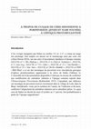 Research paper thumbnail of À propos de l’usage de l’ère sidonienne à Porphyréôn (Jiyeh et Nabi Younès) à l’époque protobyzantine