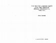 Research paper thumbnail of The British Labour Party and the German Social Democrats 1900-1931