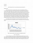 Research paper thumbnail of Japan's Monetary Policy : How it was supposed to work and why didn't it - 2014