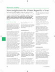 Research paper thumbnail of [Review essay] "New Insights Into the Islamic Republic of Iran" - A. Adib-Moghaddam (2007) Iran in World Politics (Hurst); H. Dabashi (2007) Iran: A People Interrupted (New Press); E. Rostami-Povey (2010) Iran’s Influence (Zed Books)
