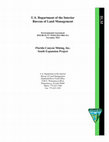 Research paper thumbnail of Final Environmental Assessment for the Florida Canyon Mine Expansion